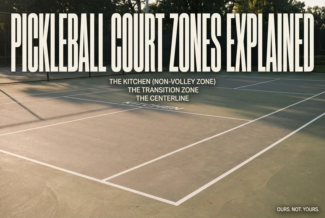 Pickleball Court Zones Explained: Kitchen, Transition & Centerline