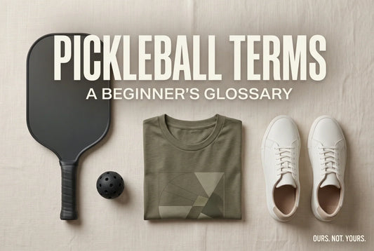 Pickleball Terms: A Beginner's Glossary from Serve to Smash